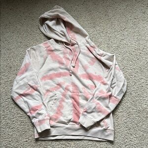 Katin Pink and Cream Hoodie